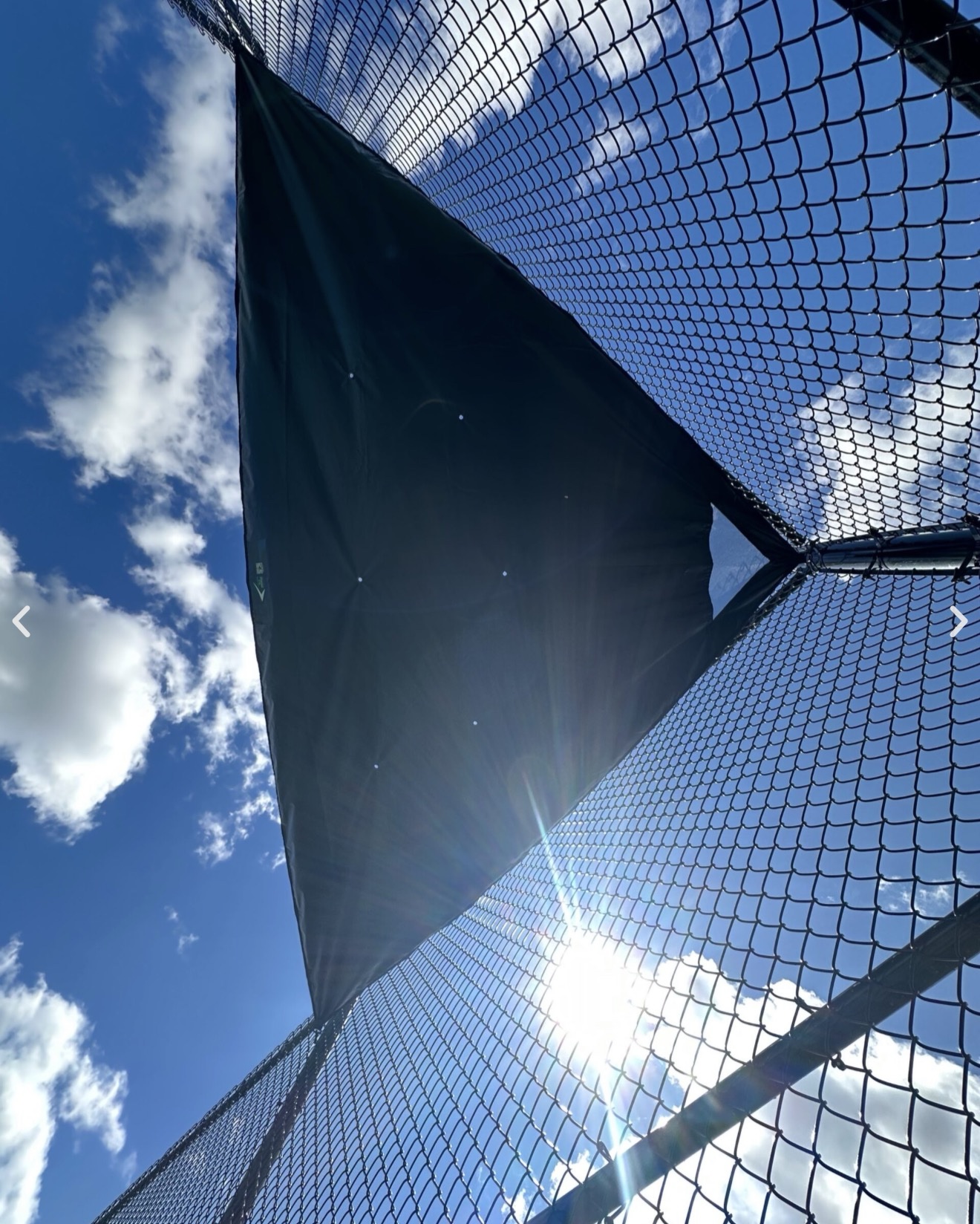 Custom Court Sunshade with no logo